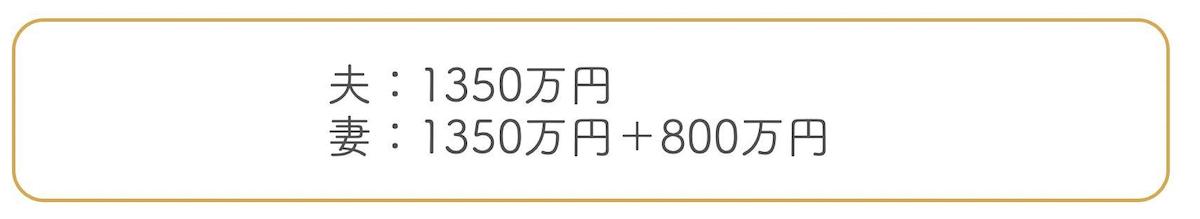 折半した家の財産分与分にプラスされる